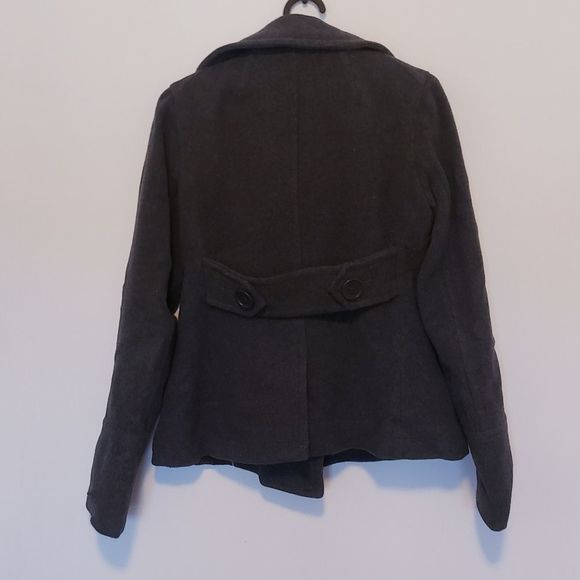 Jacob Wool Pea Coat Jacket - Picture 2 of 4